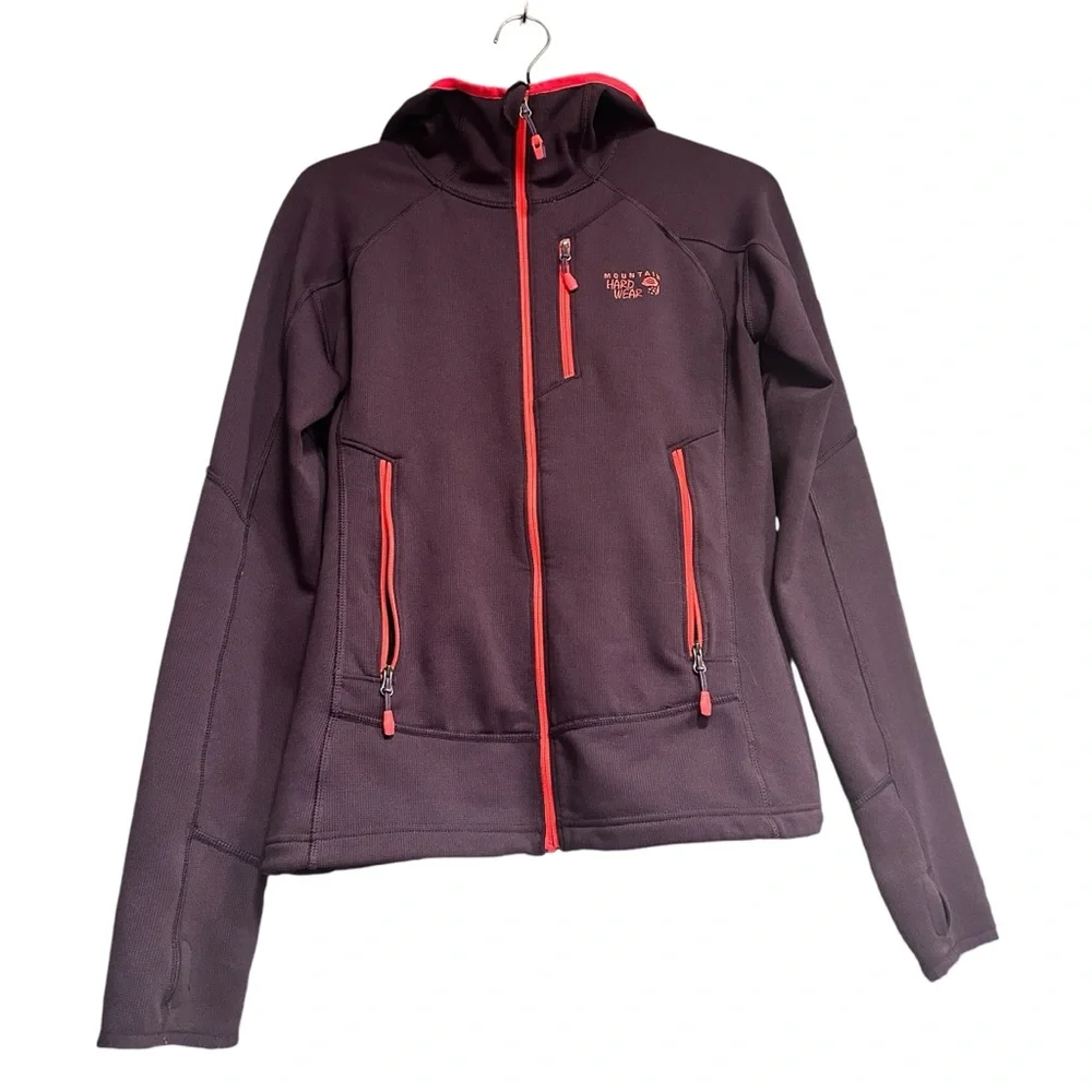 Mountain Hardware Lightweight Hooded Jacketet with Thumb Holes S/P